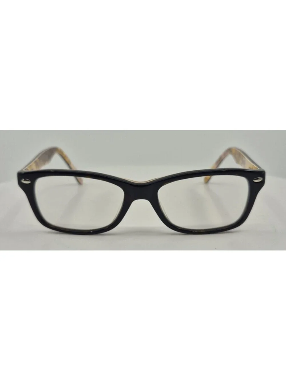 Ray Ban Youth Jr Eyeglasses Frames RB 1531 3802 Dark Brown Logo 48-16-130mm